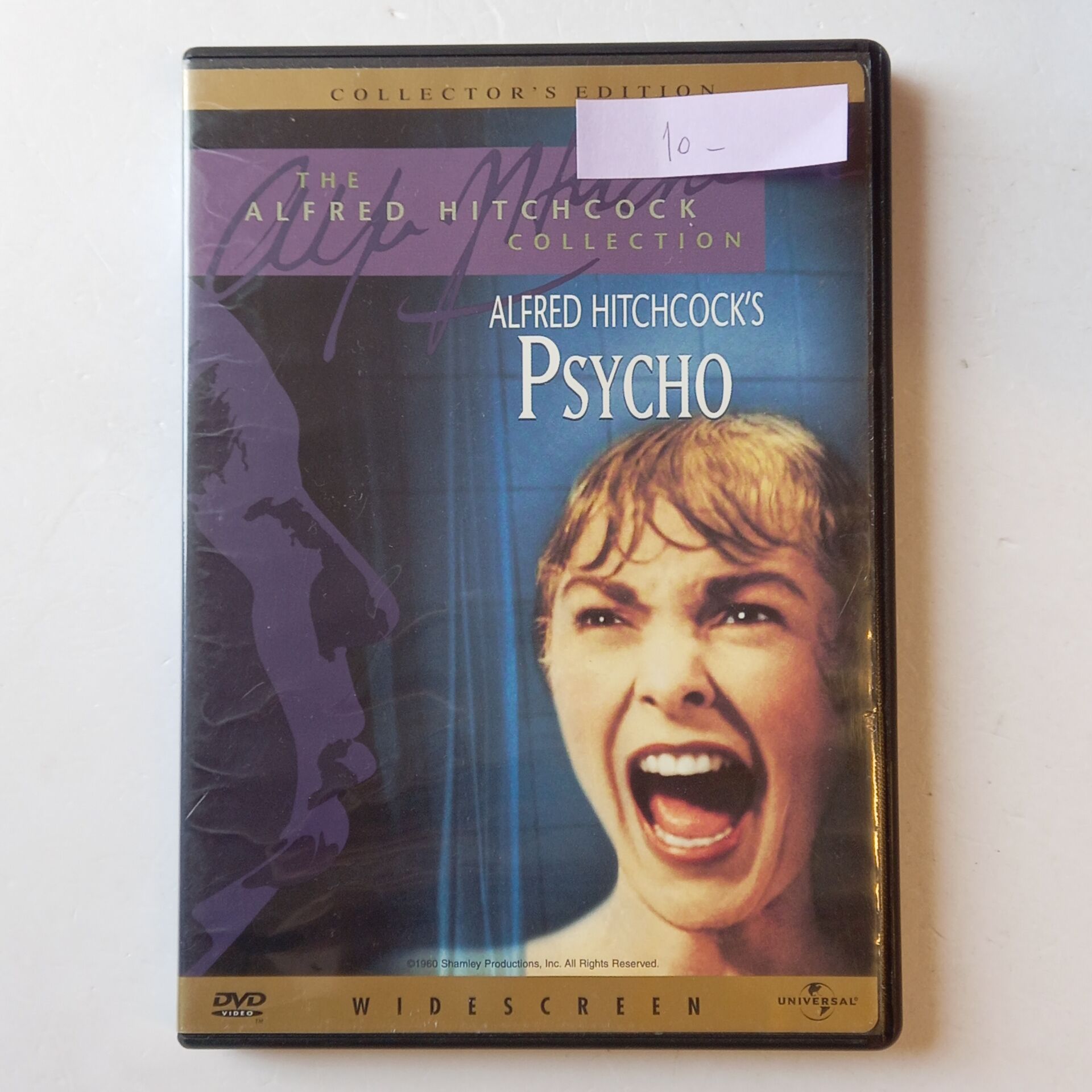 PSYCHO - ALFRED HITCHCOCK, ANTHONY PERKINS, VERA MILES - DVD 1.BÖLGE 2.EL