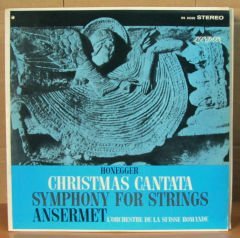 HONEGGER CHRISTMAS CANTATA - E. ANSERMET LP 2.EL