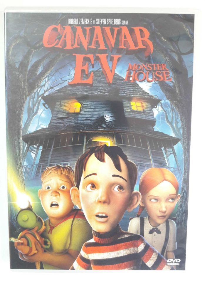 CANAVAR EV - MONSTER HOUSE - STEVE BUSCEMI - ANİMASYON - DVD 2.EL