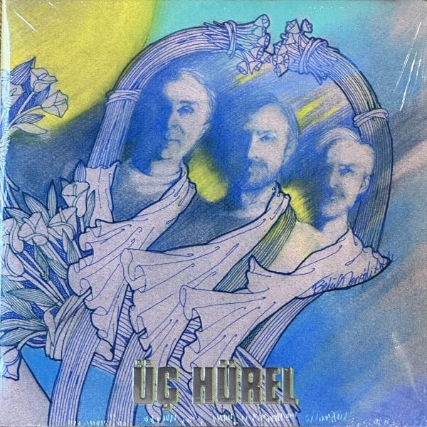 3 HÜREL (ÜÇ HÜREL) - SEVENLER AĞLARMIŞ / ÖMÜR BİTER YOL BİTMEZ (1974) - 2024 BASIM RESİM BASKILI 7'' 45RPM SINGLE SIFIR PLAK