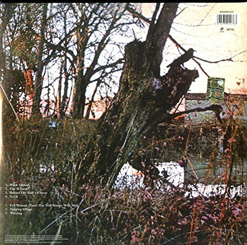 BLACK SABBATH - BLACK SABBATH (1970) - LP 180GR 50TH ANNIVERSARY 2020 EDITION GATEFOLD SIFIR PLAK