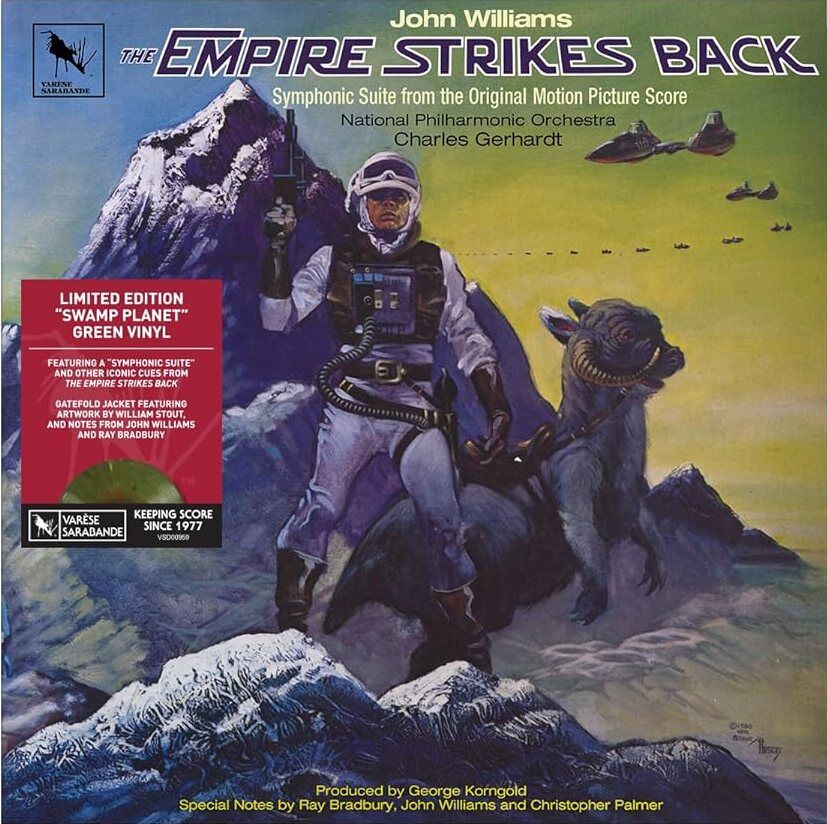 STAR WARS THE EMPIRE STRIKES BACK - SOUNDTRACK / MUSIC BY JOHN WILLIAMS / CHARLES GERHARDT & NATIONAL PHILHARMONIC ORCHESTRA (1980) - LP 2025 COLOURED VINYL EDITION SIFIR PLAK