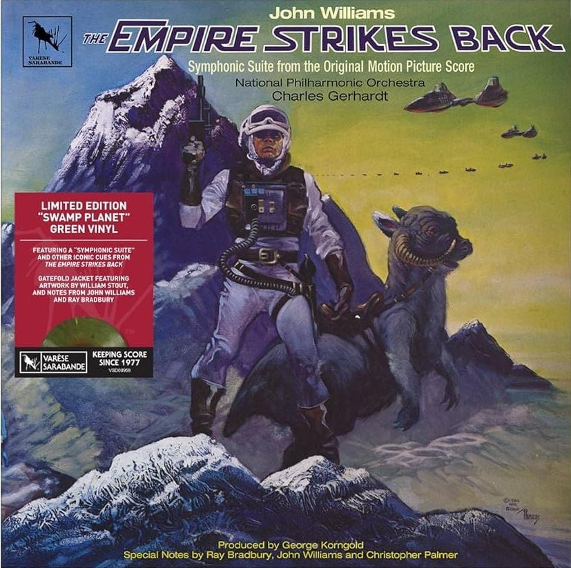 STAR WARS THE EMPIRE STRIKES BACK - SOUNDTRACK / MUSIC BY JOHN WILLIAMS / CHARLES GERHARDT & NATIONAL PHILHARMONIC ORCHESTRA (1980) - LP 2025 COLOURED VINYL EDITION SIFIR PLAK