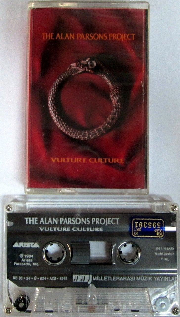 ALAN PARSONS PROJECT - VULTURE CULTURE CASSETTE MMY MADE IN TURKEY ''USED''