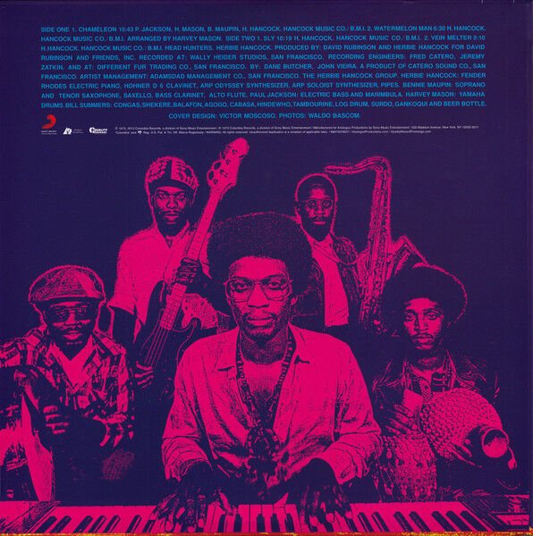 HERBIE HANCOCK – HEAD HUNTERS (1973)- LP 2015 LIMITED EDITION REMASTERED REISSUE 200GR VINYL SIFIR PLAK