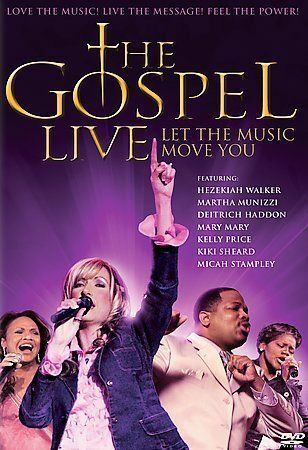 THE GOSPEL LIVE LET THE MUSIC MOVE YOU (2006) - DVD SIFIR