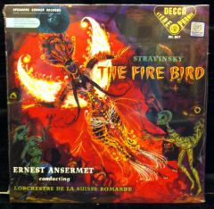 STRAVINSKY - THE FIRE BIRD E.ANSERMET 180G LP