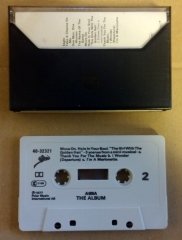 ABBA - THE ALBUM (1977) CASSETTE EPC 40-32321 MADE IN UK ''USED''