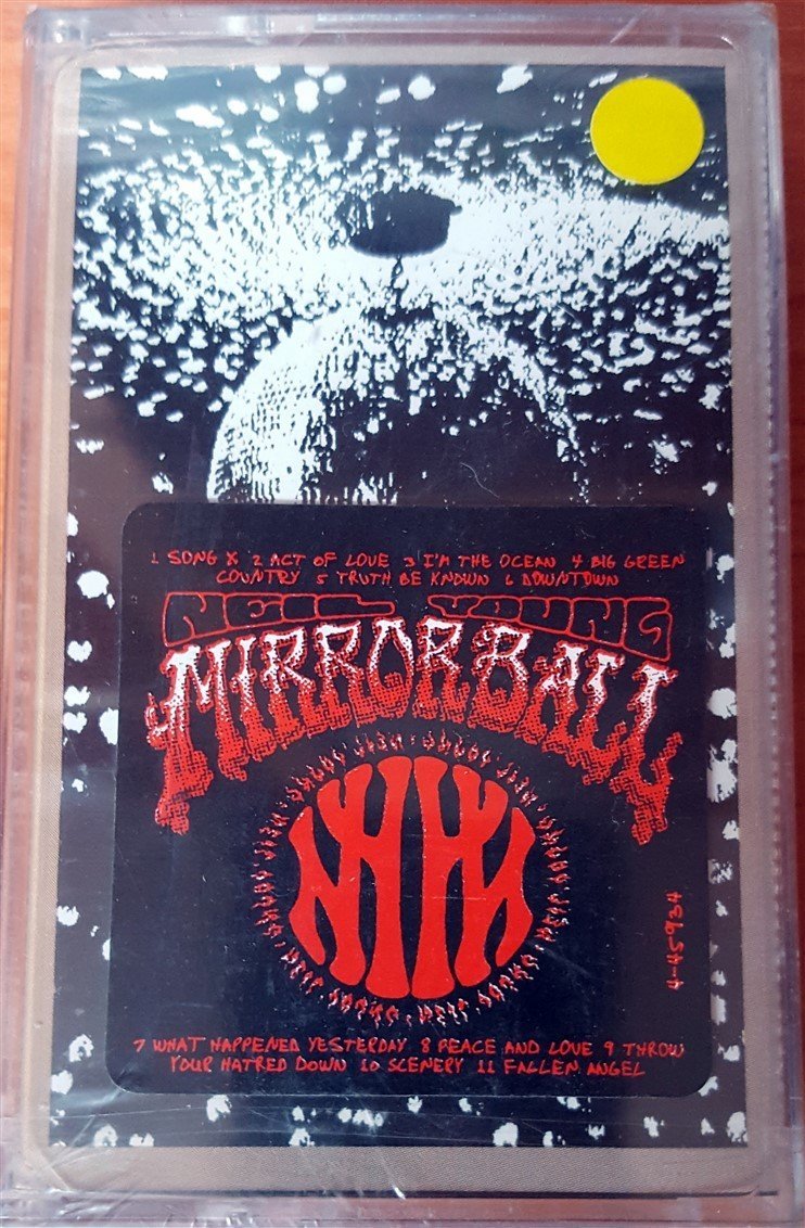NEIL YOUNG - MIRROR BALL CASSETTE MADE IN TURKEY ''NEW''