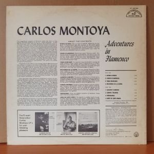 CARLOS MONTOYA - ADVENTURES IN FLAMENCO (1965) - LP 2.EL PLAK