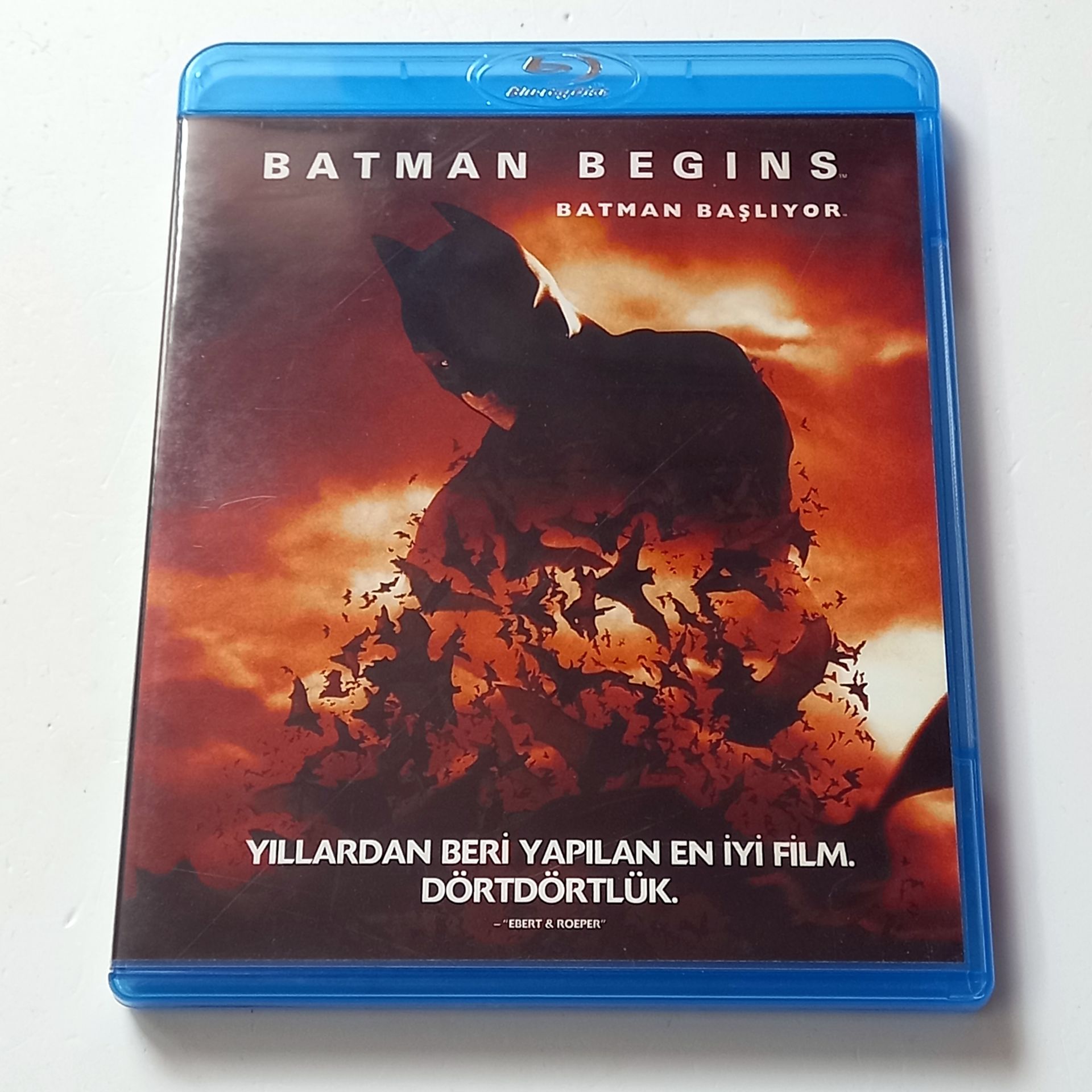 BATMAN BEGINS / BATMAN BAŞLIYOR - CHRISTIAN BALE, MICHAEL CAINE, LIAM NEESON, YÖN.: CHRISTOPHER NOLAN - BLU-RAY 2.EL
