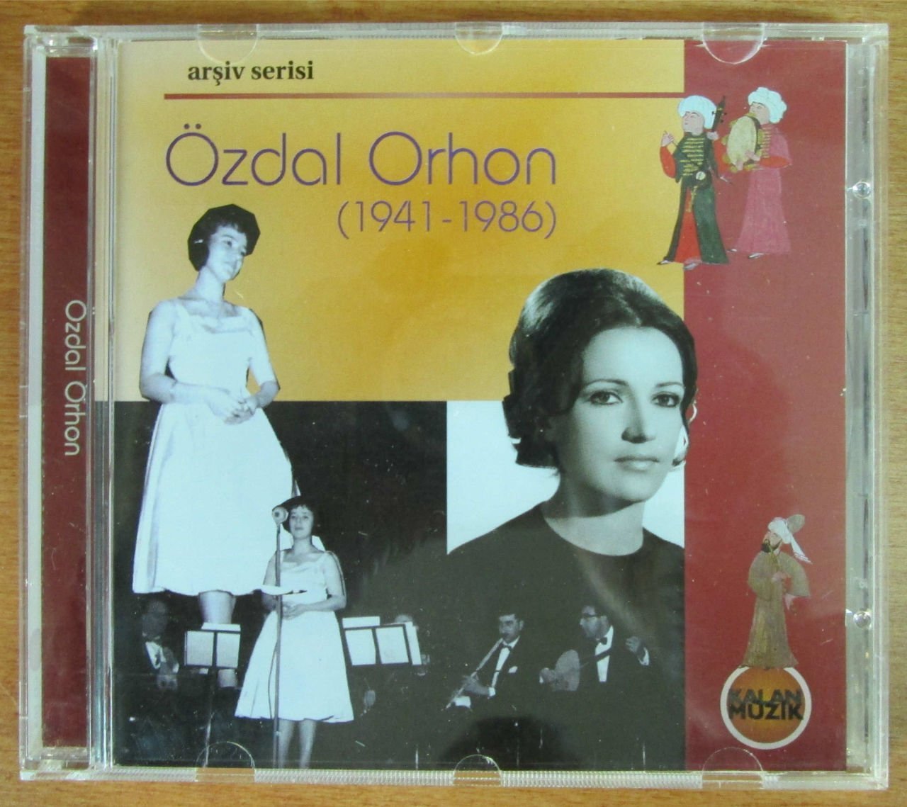 ÖZDAL ORHON 1941 - 1986 ARŞİV CD 2.EL