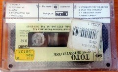 TOTO - THE SEVENTH ONE (1988) UZELLI CASSETTE MADE IN TURKEY ''NEW'' PAPER LABEL