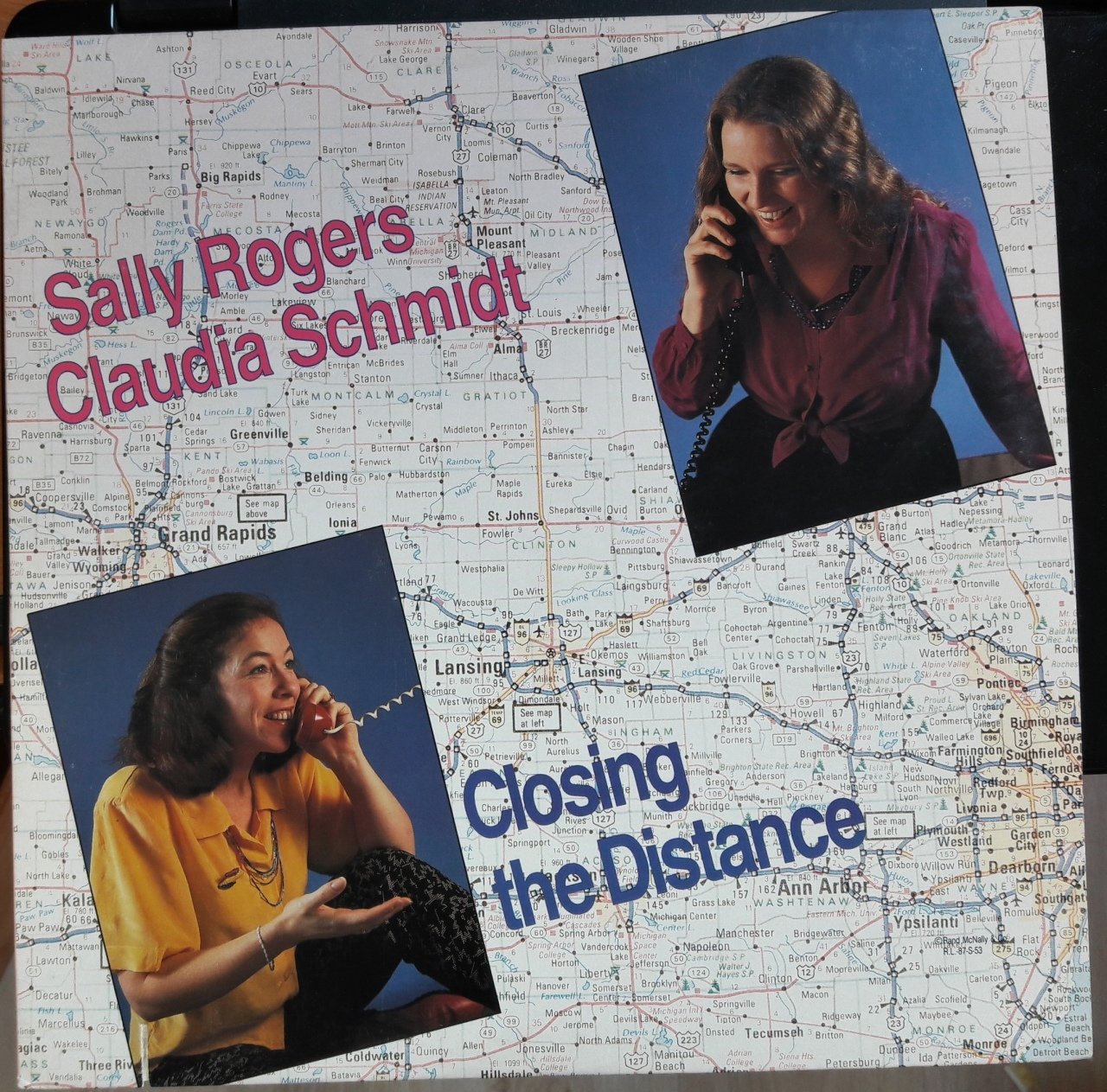 SALLY ROGERS & CLAUDIA SCHMIDT - CLOSING THE DISTANCE (1987) - 2.EL PLAK