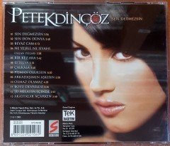 PETEK DİNÇÖZ - SEN DEĞMEZSİN CD 2.EL