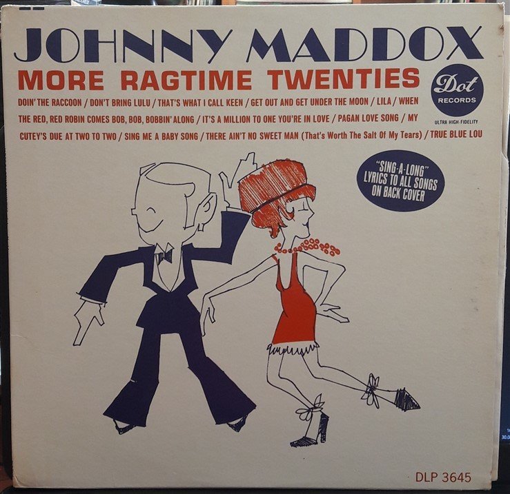 JOHNNY MADDOX - MORE RAGTIME TWENTIES - PLAK 2.EL