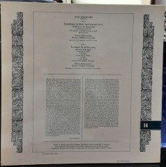 FURTWÄNGLER EDITION - STRAVINSKY: SYMPHONY IN THREE MOVEMENTS, BERLINER PHILHARMONIKER, WILHELM FURTWÄNGLER (1981) - PLAK 2.EL