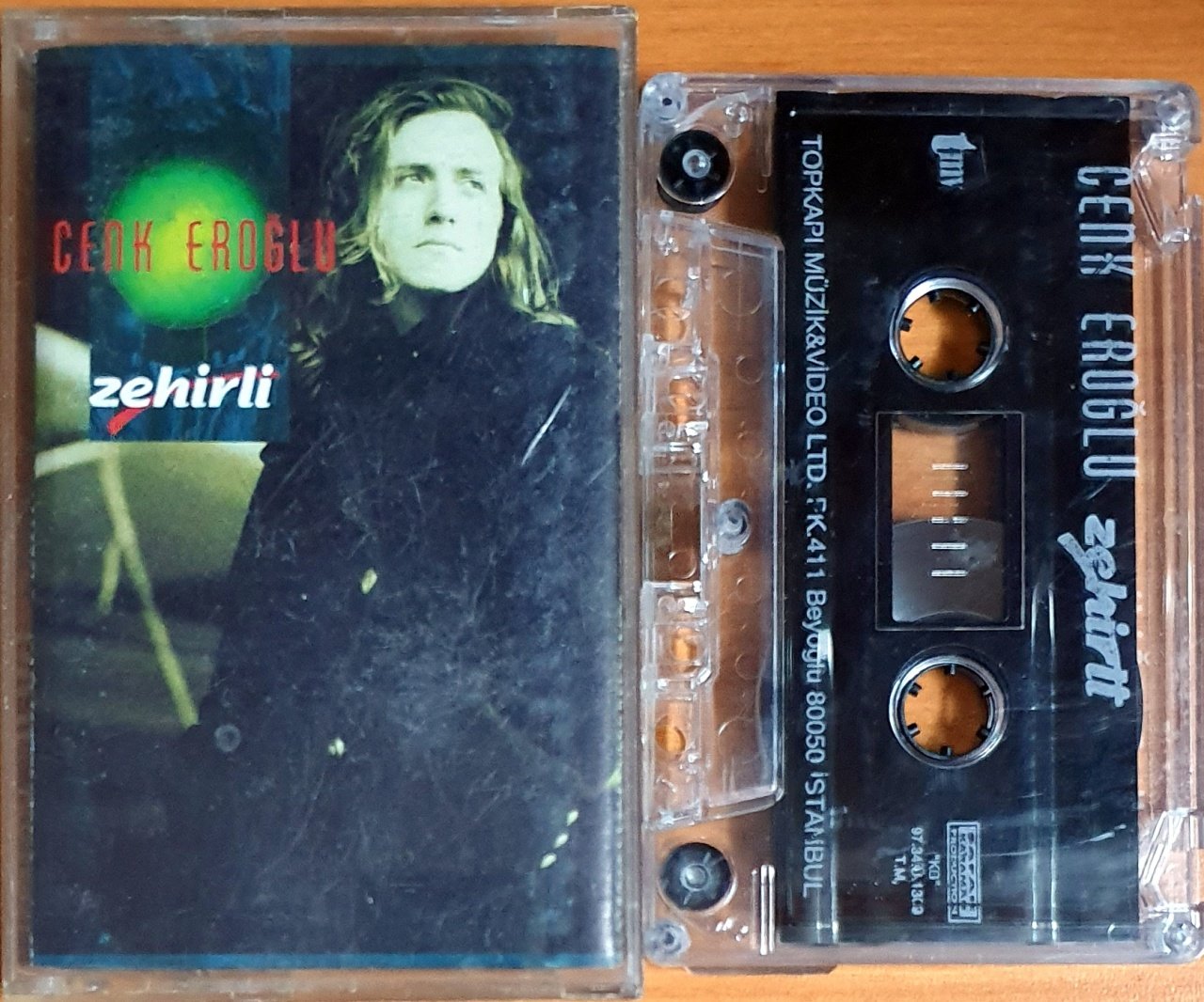 CENK EROĞLU - ZEHİRLİ (1997) - KASET TMV 2.EL