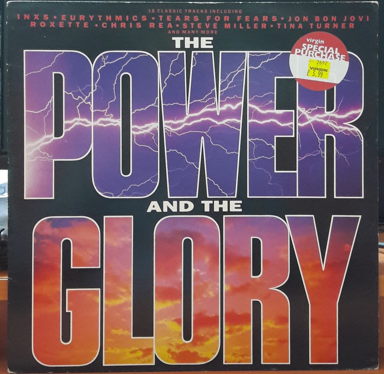 THE POWER AND THE GLORY (1987) - PLAK 2.EL