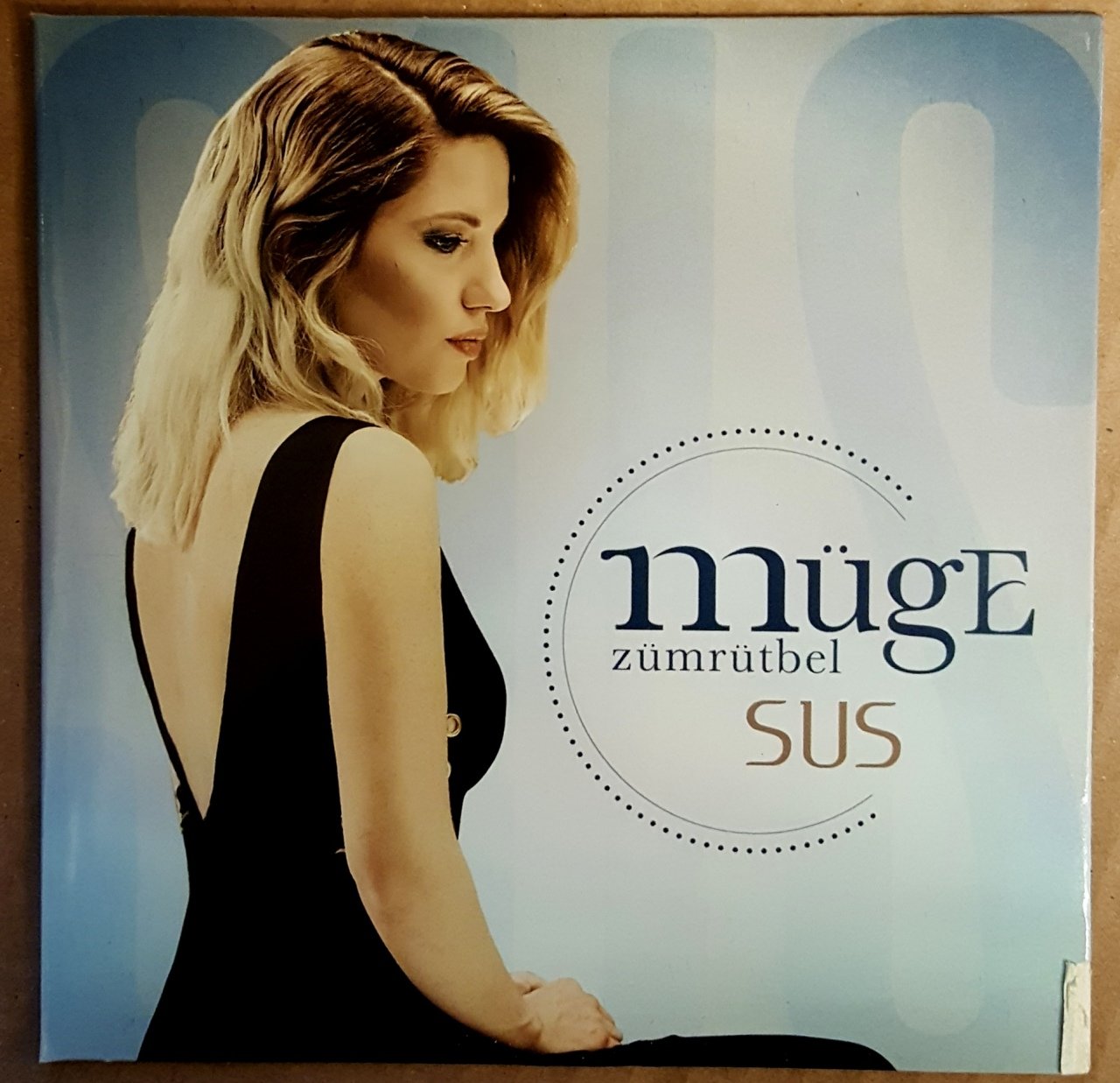 MÜGE ZÜMRÜTBEL - SUS (2017) - CD SINGLE CARDSLEEVE 2.EL