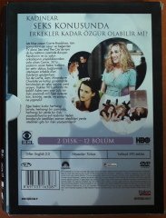 SEX AND THE CITY - SEZON 1 - 2DVD 2.EL