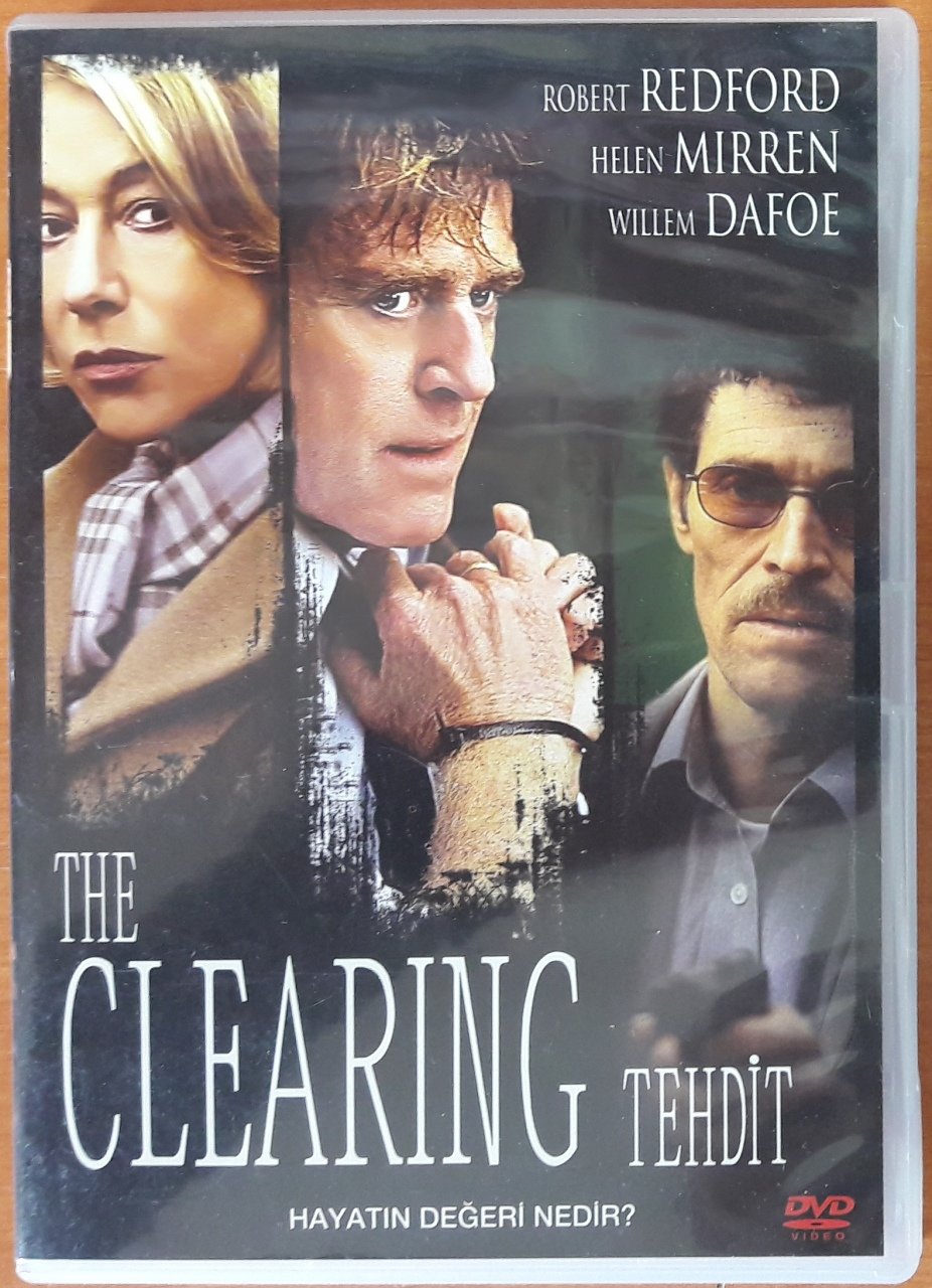 TEHDİT - The CLEARING - ROBERT REDFORD - HELEN MIRREN - WILLEM DAFOE - DVD 2.EL