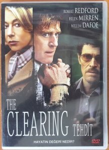 TEHDİT - The CLEARING - ROBERT REDFORD - HELEN MIRREN - WILLEM DAFOE - DVD 2.EL