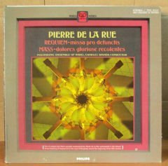 PIERRE DE LA RUE REQUIEM - MISSA DOLORES LP 2.EL