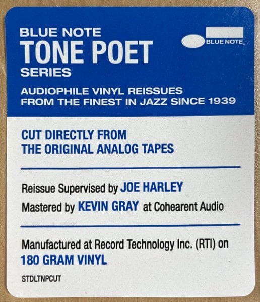 CHET BAKER - SINGS AND PLAYS WITH BUD SHANK RUSS FREEMAN AND STRINGS (1955) - LP BLUE NOTE TONE POET 180GR MONO 2023 EDITION SIFIR PLAK