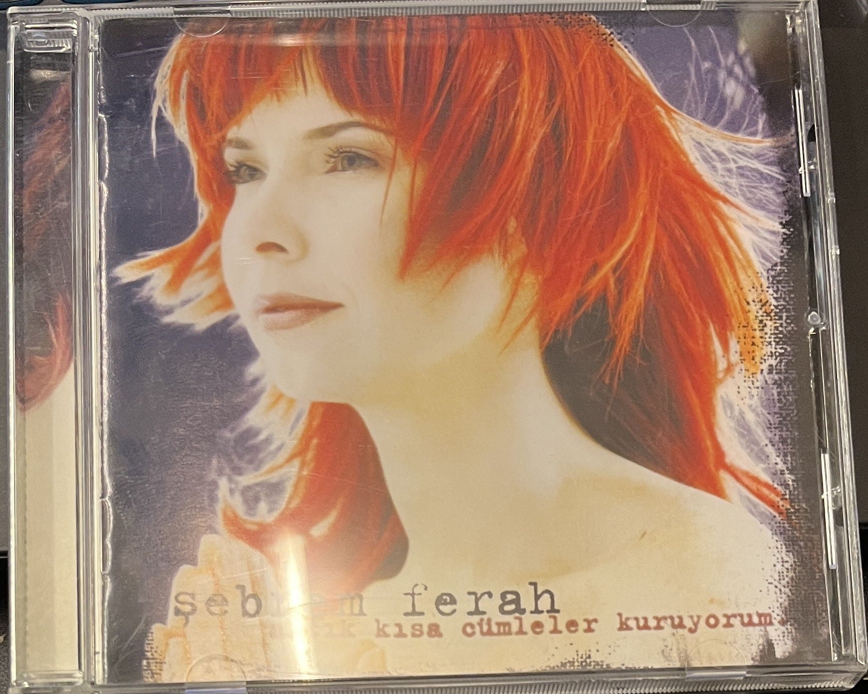 ŞEBNEM FERAH - ARTIK KISA CÜMLELER KURUYORUM (1999) - CD 2013 PASAJ MÜZİK BASKI 2.EL