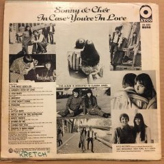SONNY & CHER - IN CASE YOU'RE IN LOVE  (1967) MONO 2.EL PLAK