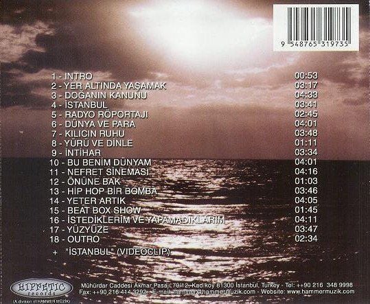 NEFRET (CEZA & DR. FUCHS) - MECLİS-İ ALA İSTANBUL (2000) - CD TÜRKÇE HIP HOP / JEWEL CASE AMBALAJINDA SIFIR