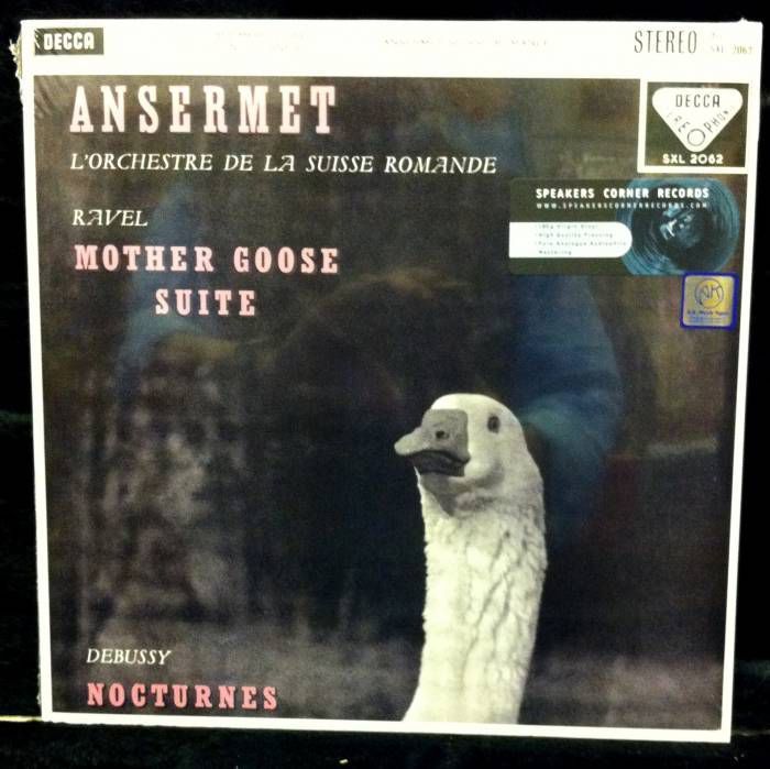 RAVEL MA MERE L'OYE - DEBUSSY NOCTURNES 180G LP