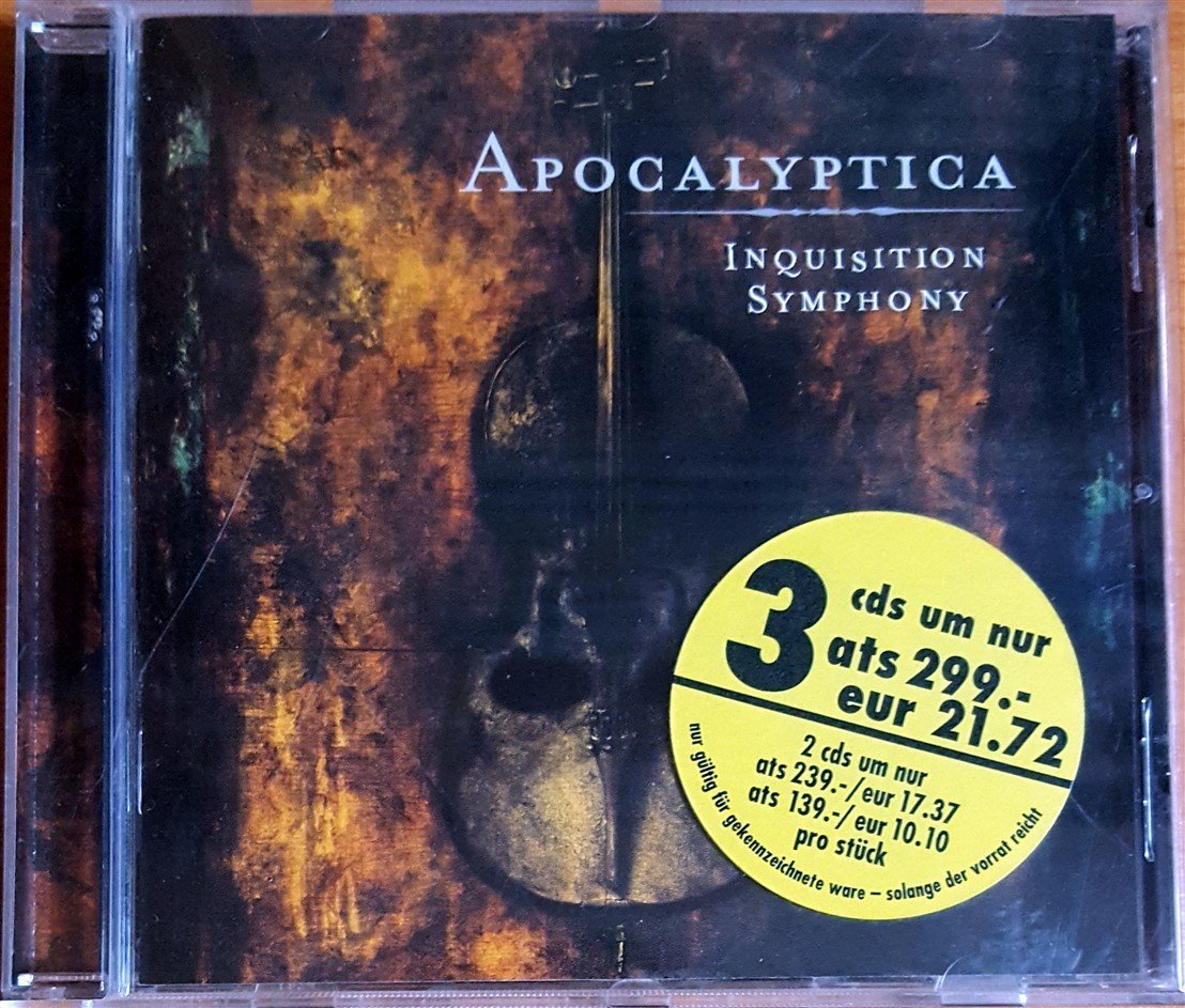 APOCALYPTICA - INQUISITION SYMPHONY (1998) CD 2.EL