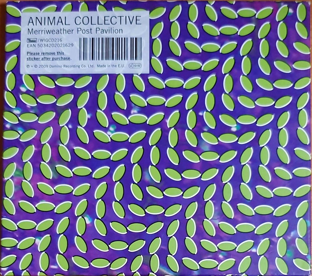 ANIMAL COLLECTIVE - MERRIWEATHER POST PAVILION (2009) - CD DOMINO 2.EL