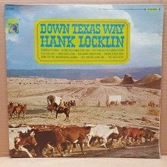 HANK LOCKLIN - DOWN TEXAS WAY (1965) - LP 2.EL PLAK