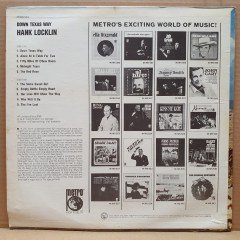 HANK LOCKLIN - DOWN TEXAS WAY (1965) - LP 2.EL PLAK