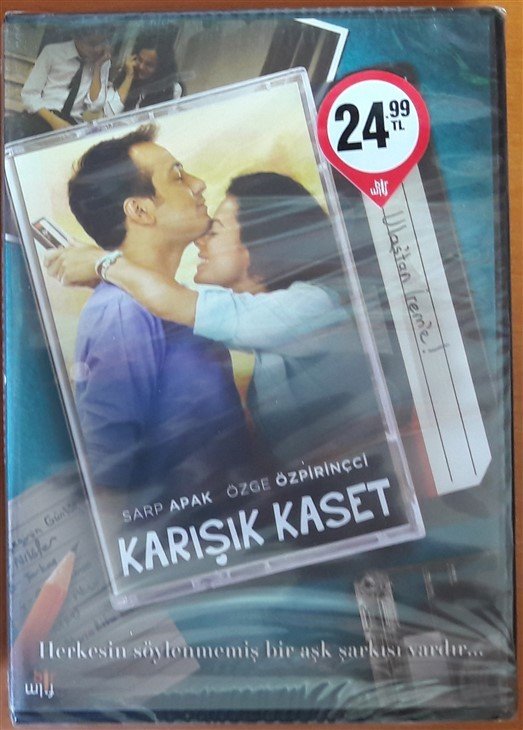 KARIŞIK KASET - SARP APAK - ÖZGE ÖZPİRİNÇCİ - TUNÇ ŞAHİN - DVD SIFIR