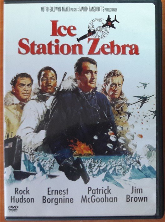 ICE STATION ZEBRA - ROCK HUDSON - DVD 2.EL 1. BÖLGE TR ALTYAZI YOKTUR