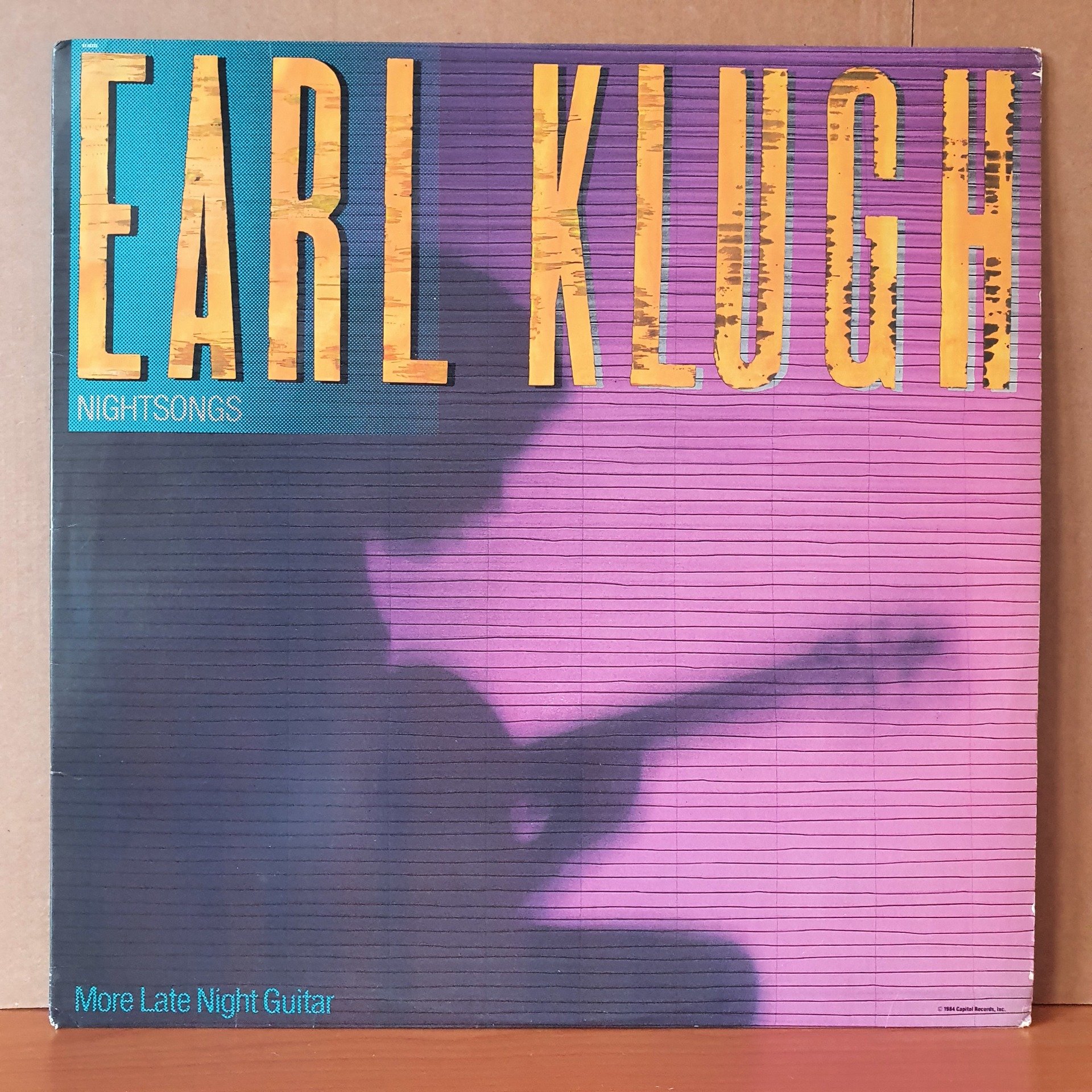 EARL KLUGH - NIGHTSONGS (1984) - LP 2.EL PLAK