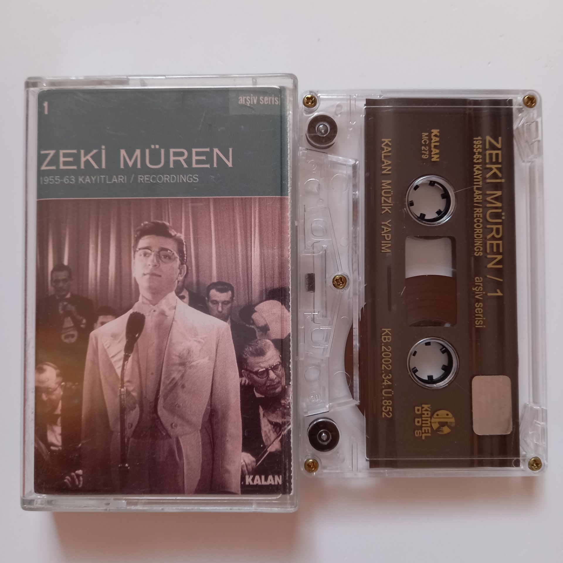ZEKİ MÜREN - 1955-63 KAYITLARI / 1 (2002) - KASET 2.EL