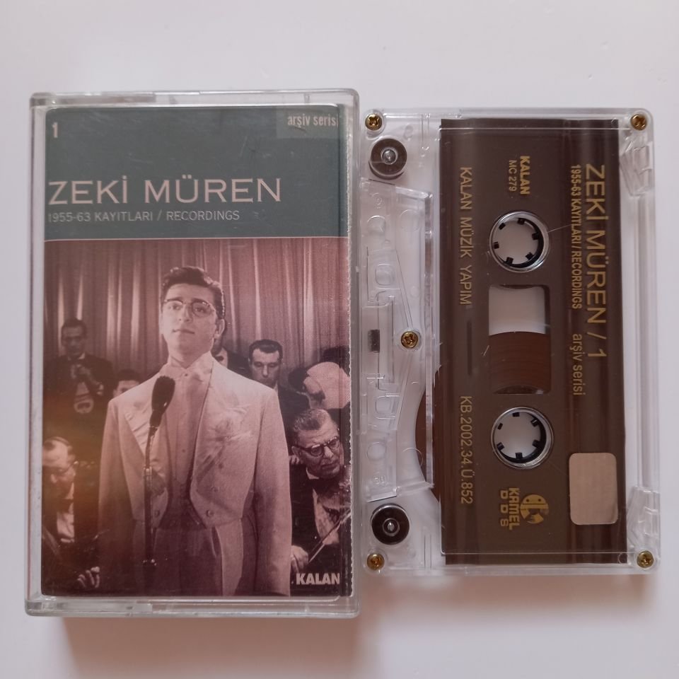 ZEKİ MÜREN - 1955-63 KAYITLARI / 1 (2002) - KASET 2.EL
