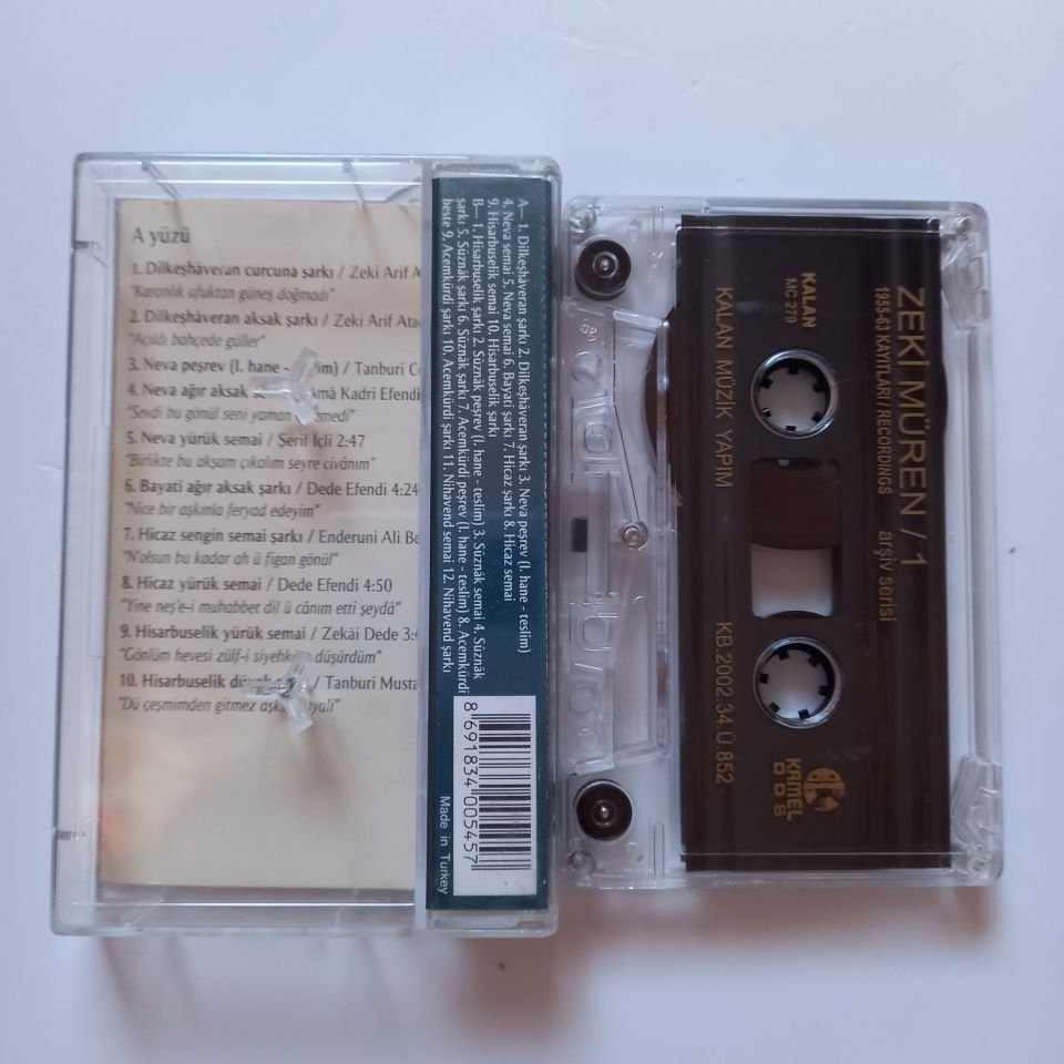 ZEKİ MÜREN - 1955-63 KAYITLARI / 1 (2002) - KASET 2.EL
