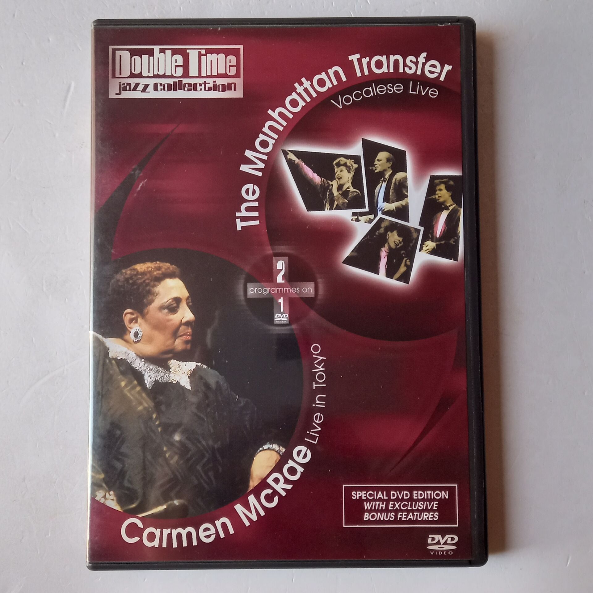 THE MANHATTAN TRANSFER / CARMEN MCRAE – VOCALESE LIVE / LIVE IN TOKYO (2003) - DVD 2.EL