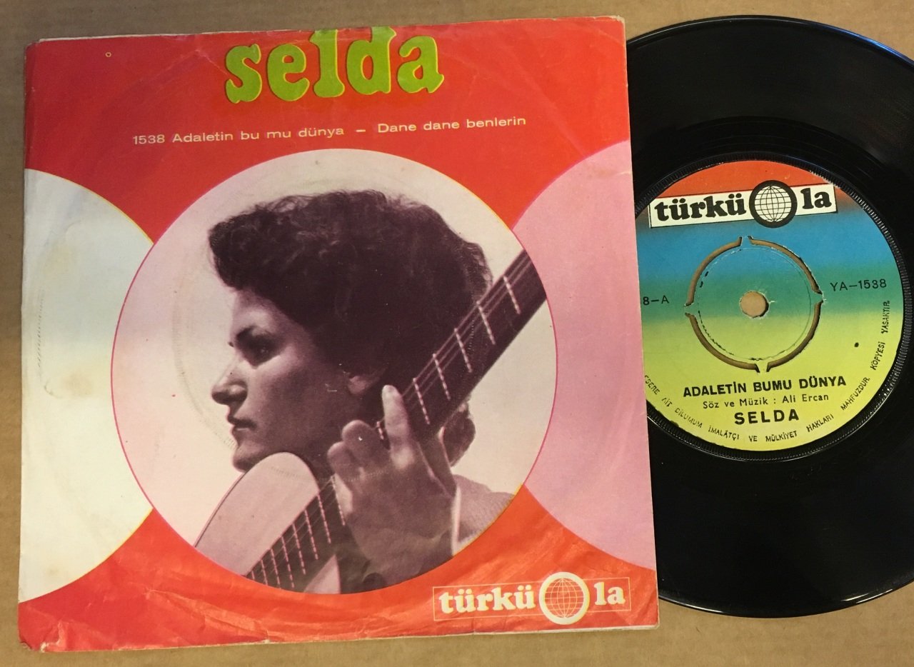 SELDA - ADALETİN BU MU DÜNYA / DANE DANE BENLERİN 7'' 45 DEVİR TÜRKÜOLA