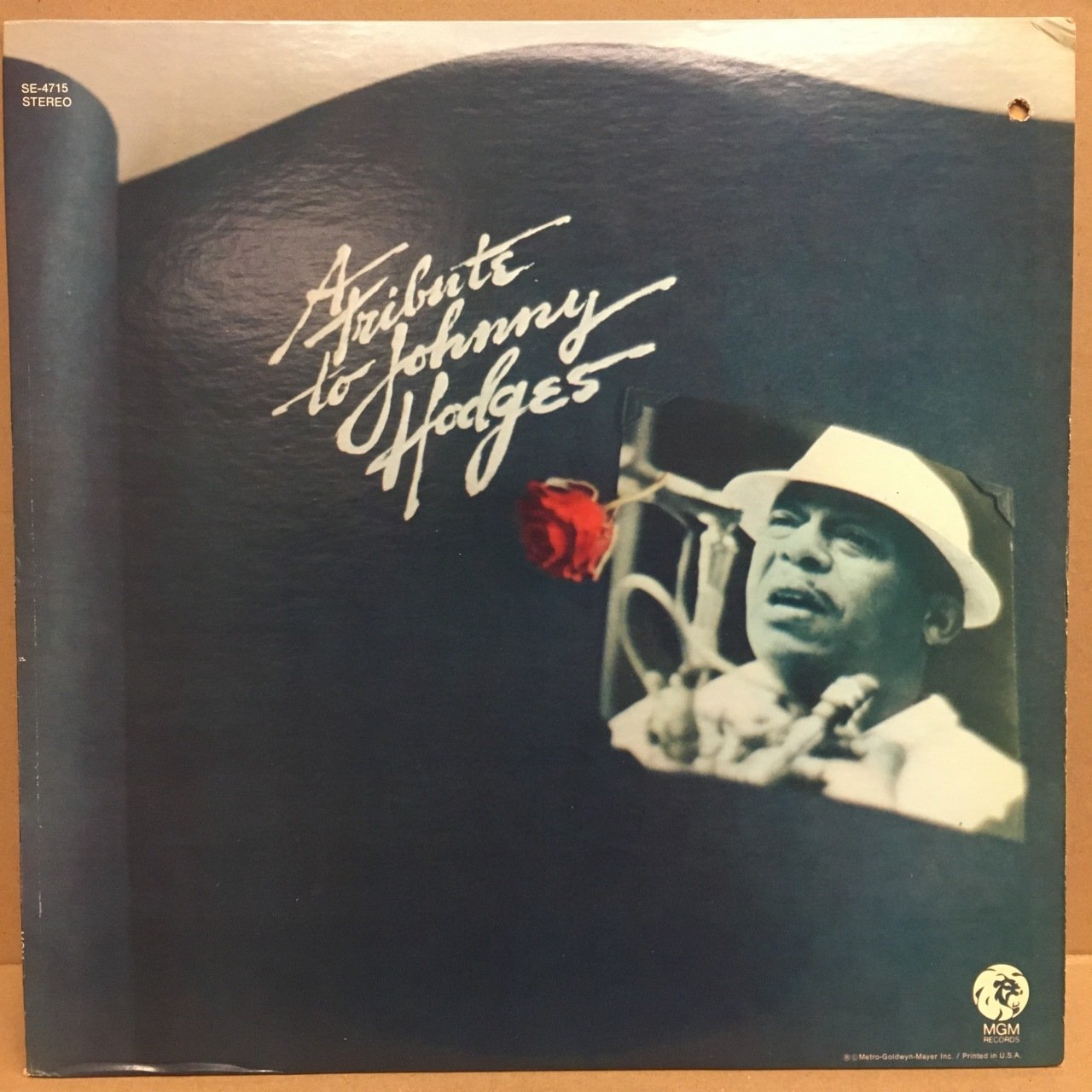A TRIBUTE TO JOHNNY HODGES 1975 2.EL PLAK
