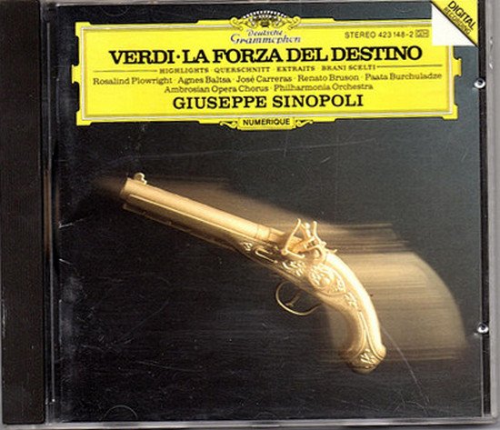 VERDI - LA FORZA DEL DESTINO (1987) - CD CARRERAS SINOPOLI 2.EL