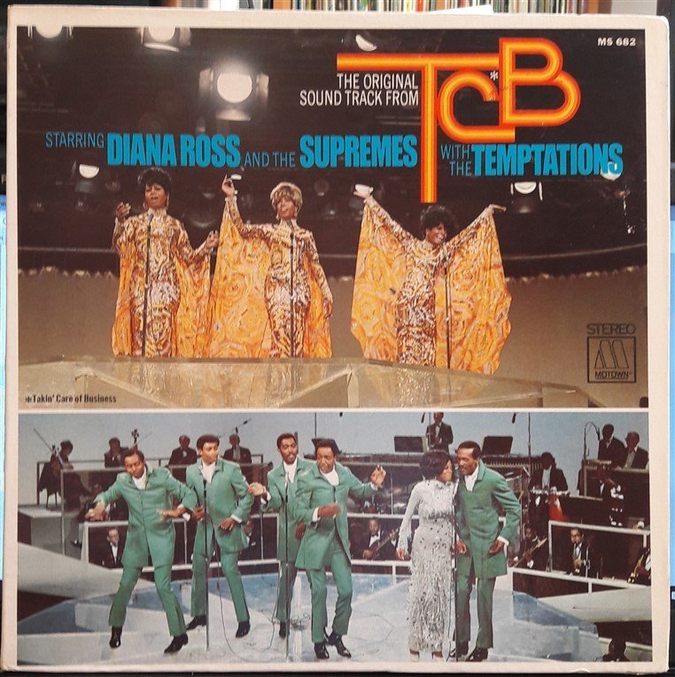 DIANA ROSS & THE SUPREMES WITH THE TEMPTATIONS - TCB (1968) - 2.EL PLAK