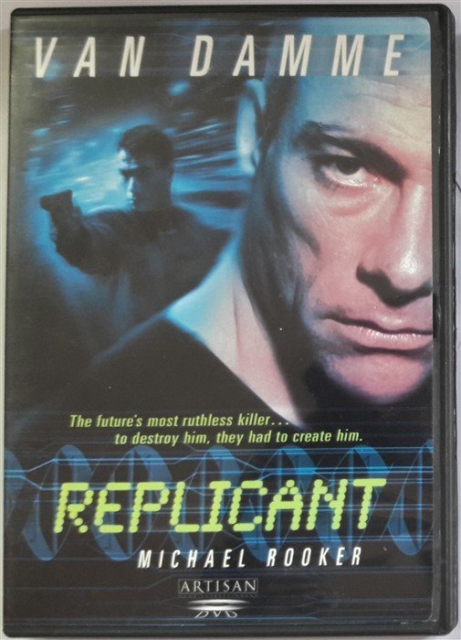 REPLICANT - JEAN CLAUDE VAN DAMME - DVD 2.EL 1. BÖLGE TR ALTYAZI YOKTUR