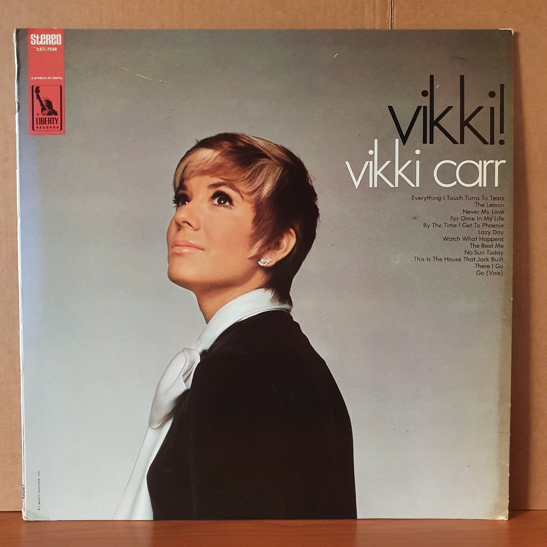 VIKKI CARR - VIKKI (1968) - LP 2.EL PLAK